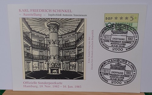 Sonderpostkarte ausstellung - sonderpostkarte,