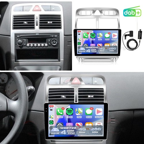 Dab 128gb für peugeot 307 - 4+128gb,