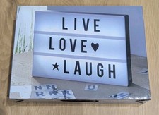 LED LIGHT BOX Leuchtreklame A4