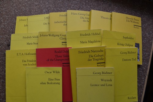 Reclam hefte klassiker - 16,