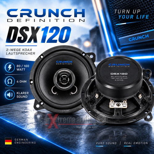 Crunch dsx 120 wege - crunch,