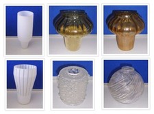 alte Lampenschirme Glasschirme