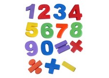 Magnetzahlen Set Magnettafel Magnet Zahlen Lernspiel Kunststoff 