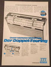 62. ITT Schaub Lorenz Weltempfänger Kofferradio Werbung Reklame 1973