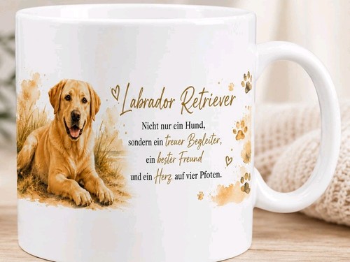 Labrador retriever tasse - labrador,