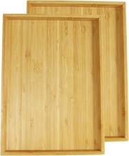 Serviertablett aus Bambus
