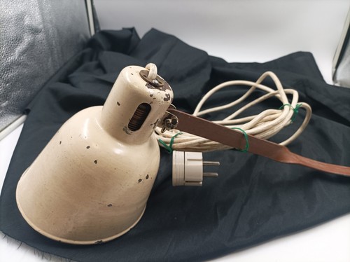Vintage industrie lampe - vintage,