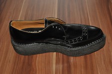 Creepers, schwarz, aus dem Charmeuse Hamburg, Size10 1/2