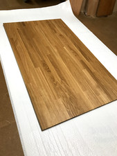 Obere Abdeckplatte für Ikea Kallax 4 Würfel | Massivholz Eiche Platte | 146,5 cm x 39 cm