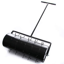 Rasenwalze 80cm Handwalze Gartenwalze Aerator Rasenroller Rasenlüfter Walze