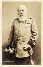 Ak Großherzog Friedrich von
