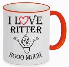 Kaffetasse I Love Ritter so