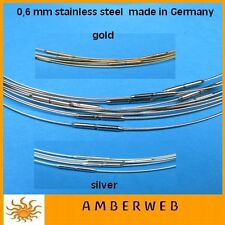 Edelstahl Halsreif 0,6