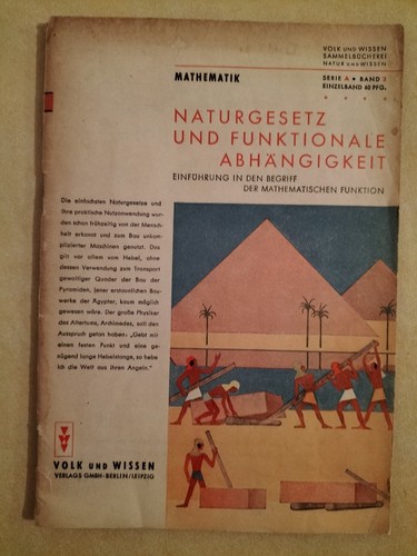 Mathematik naturgesetz und - -,