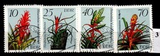 DDR 1988: 3149 - 3152 "Bromelien" sauber gestempelt, einwandfrei, siehe Bild 3