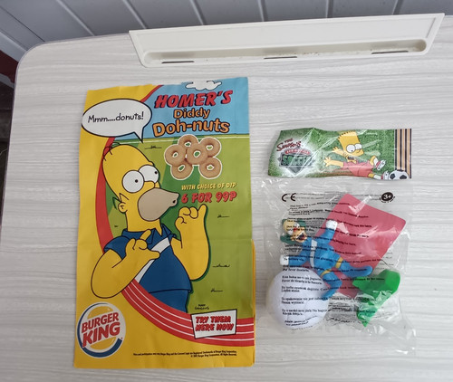 Burger king simpsons - burger,