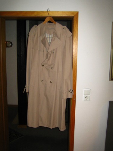 Trenchcoat mantel herren lang - herren,
