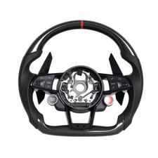 Echtes Kohlefaser-Lenkrad Fit Audi A3 A4 A5 S3 S4 S5 RS3 RS4 RS5 Upgraded