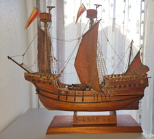 Altes großes Hanse Schiff um 1470 - Kogge Dreimaster Modelschiff