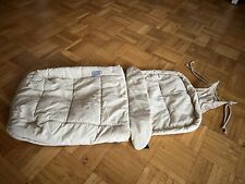 Teutonia Mistral S Beige/Braun Kombikinderwagen Schlafsack Wie Neu