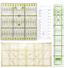 Nählineal, 4 Stück Patchwork