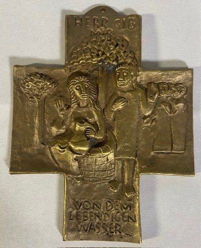 Massives messingkreuz vom - massives, „vom