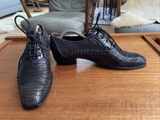 Interessante LackSchuhe Italienisch 38, Purple, Classic Rockabilly Style