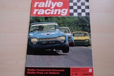 1) Rallye Racing 08/1971 - Renault R 15 und R 17 in  - Fiat 124 Special T mit 80