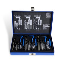 88tlg Gewinde Reparatur Gewindereparatur Werkzeug Satz Auto M6 M8 M10
