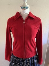 street one , Leichte Fleece  Jacke Gr. 40 Rot , Guter Zustand, Freizeit Outdoor