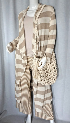 Hippie leichter strickmantel - hippie,