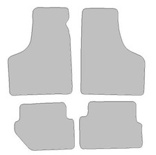 Fußmatten-Set für Fiat 500