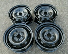 4 x Stahlfelgen für Ford