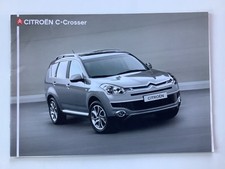 Prospekt Citroen C-Crosser 05/2007  mit Preisliste