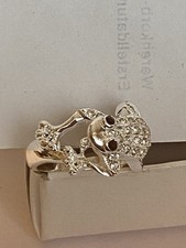 Schöner Da. Ring mit Frosch