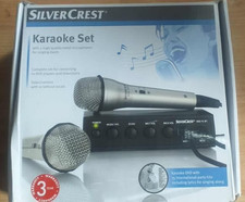 SilverCrest Karaoke Set 2 x Mikrofone (DVD nicht enthalten) 
