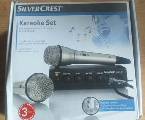 Silvercrest karaoke set x - set,