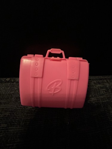 Barbie puppe rosa - puppe, reisekoffer