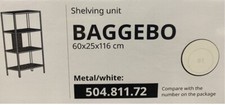 Nagelneues ikea baggebo regal - ikea,