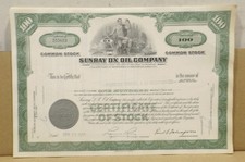 25 Blatt alte  Sunray DX Oil