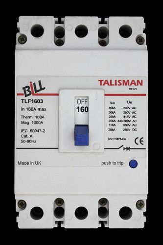 Bill 160 amp 25ka - amp, dreipolig