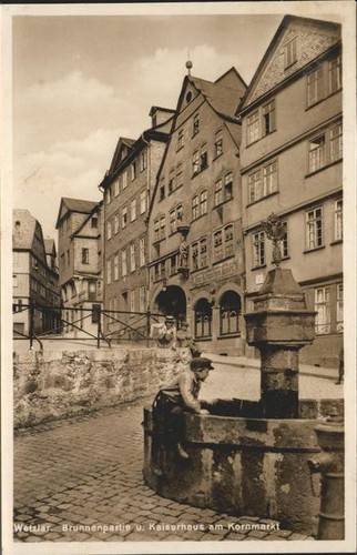 Wetzlar lahn hessen - lahn, brunnen