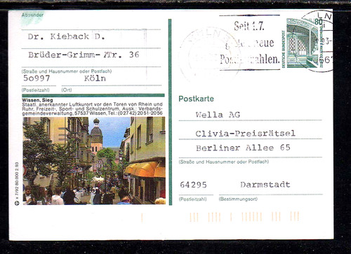 W332 bund bpk - bildpostkarte, x