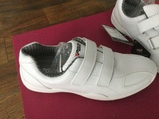 Damen Golfschuhe Größe 38 mit Klettverschluss, neu, weiß