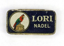 NADELDOSE "Lori Nadeln",   -leer- Needle-tin, Grammophon, 78rpm  D336