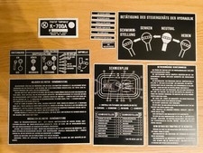 Kirovets Blechschilder K-700A