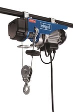 SCHEPPACH HRS 250 Elektrischer Seilzug Winde 250 kg Tragkraft Seilwinde 530W 12m