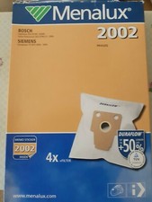 Menalux 2002 Staubsaugerbeutel für Bosch Ergomaxx/Professional, SiemensDynapower