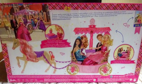 Barbie pferd mit traumkutsche - mit,