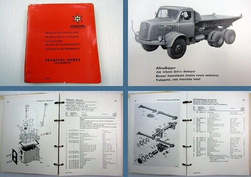 Henschel hak lkw haube - henschel,
